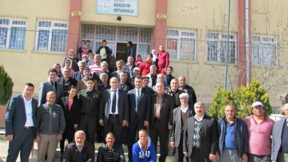 Kaymakam Turan Erdoğan, Ataköy ve Bahçecik´te Velilerle Toplantı Yaptı