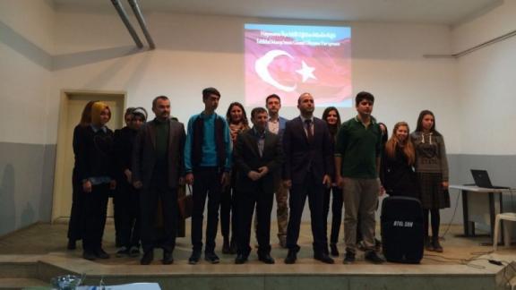 Okullar Arası İstiklal Marşını Güzel Okuma Yarışması Yapıldı