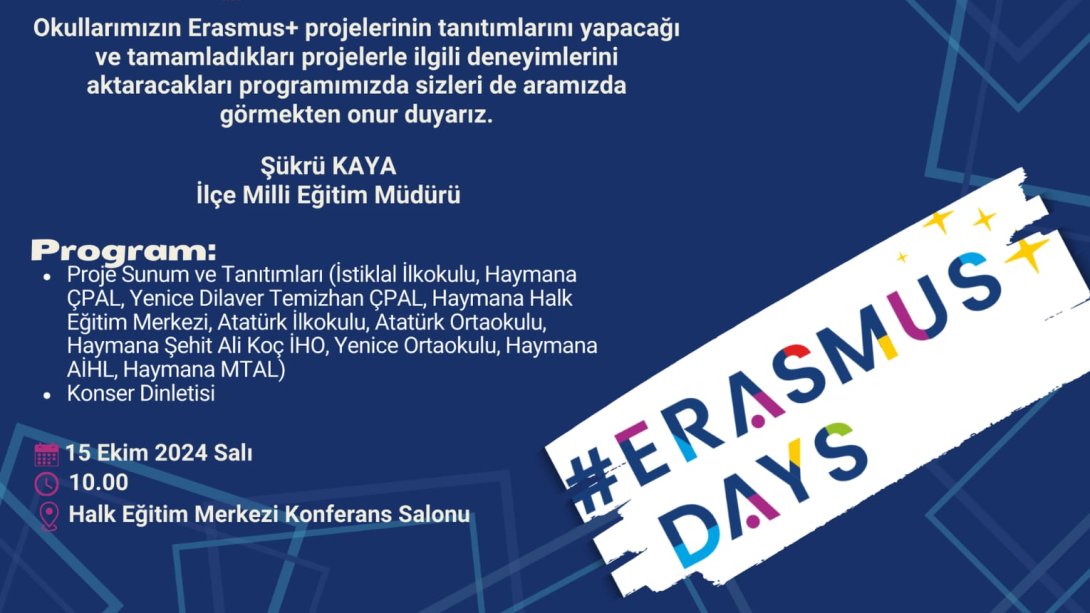 ErasmusDays Etkinlikleri